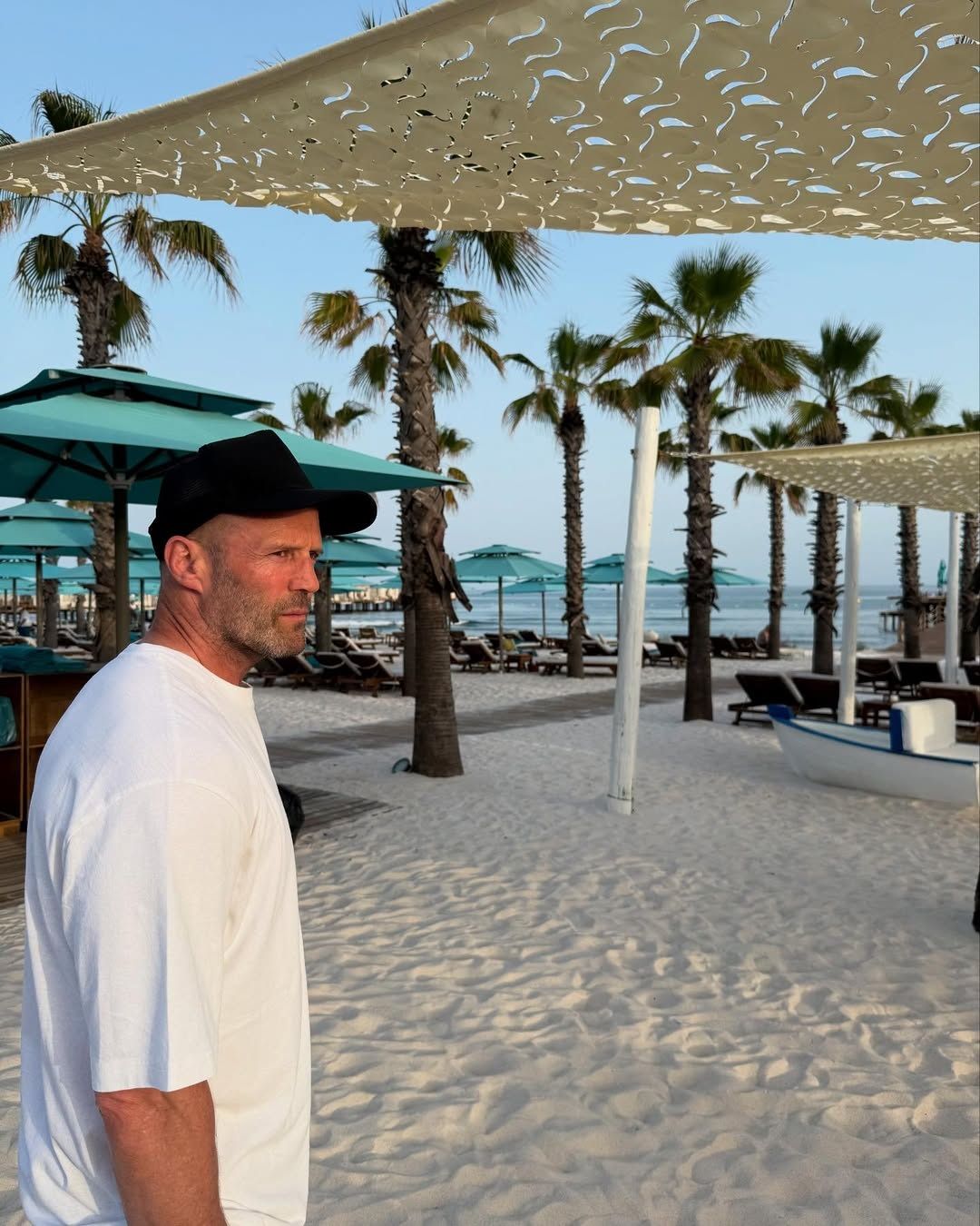 Aksiyon yıldızı Jason Statham Antalya'da