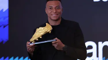 Kylian Mbappe, Avrupa Altın Ayakkabı ödülünü aldı