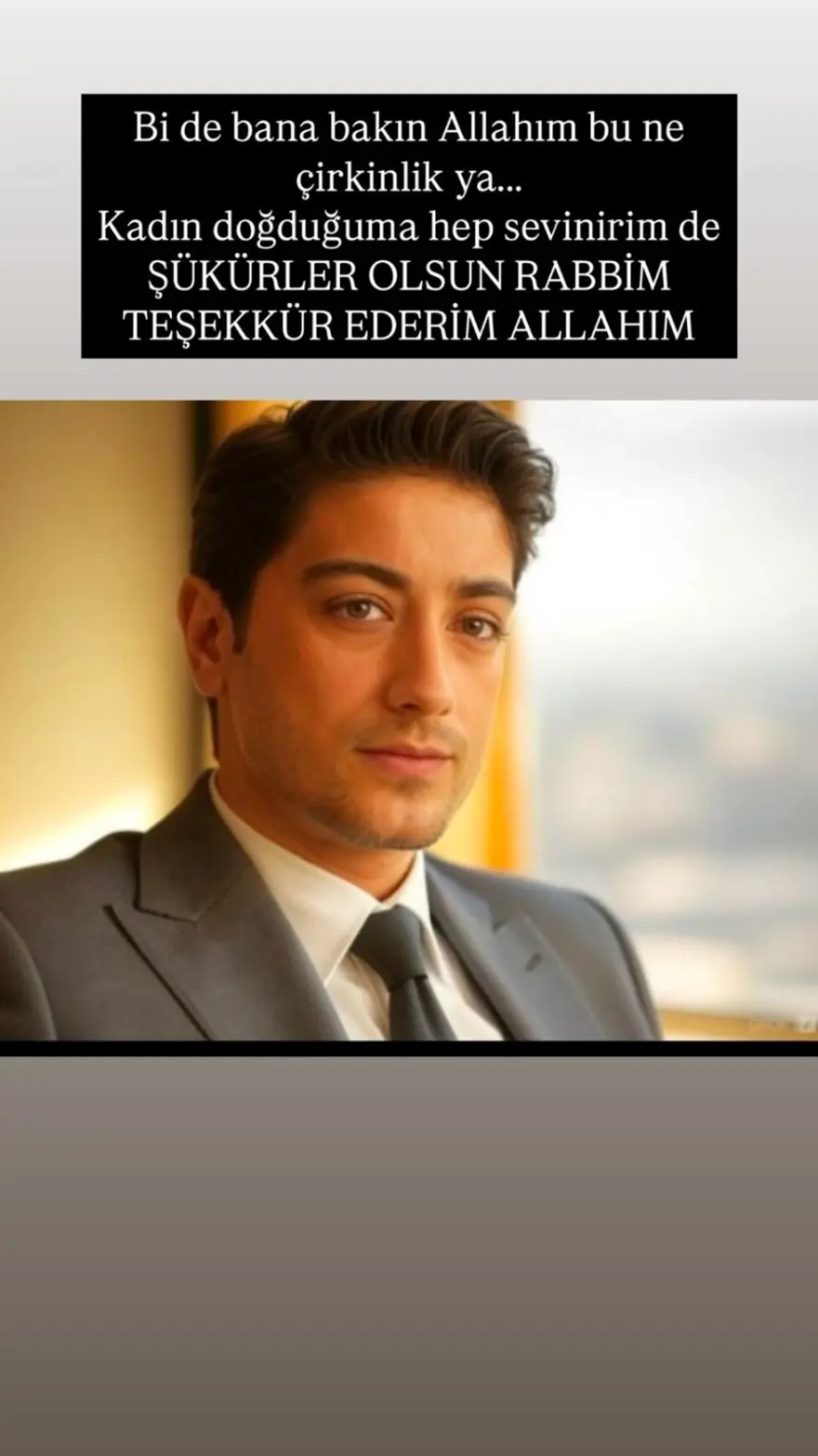 Bergüzar Korel erkek halini paylaştı: Yüreğime indi! 4