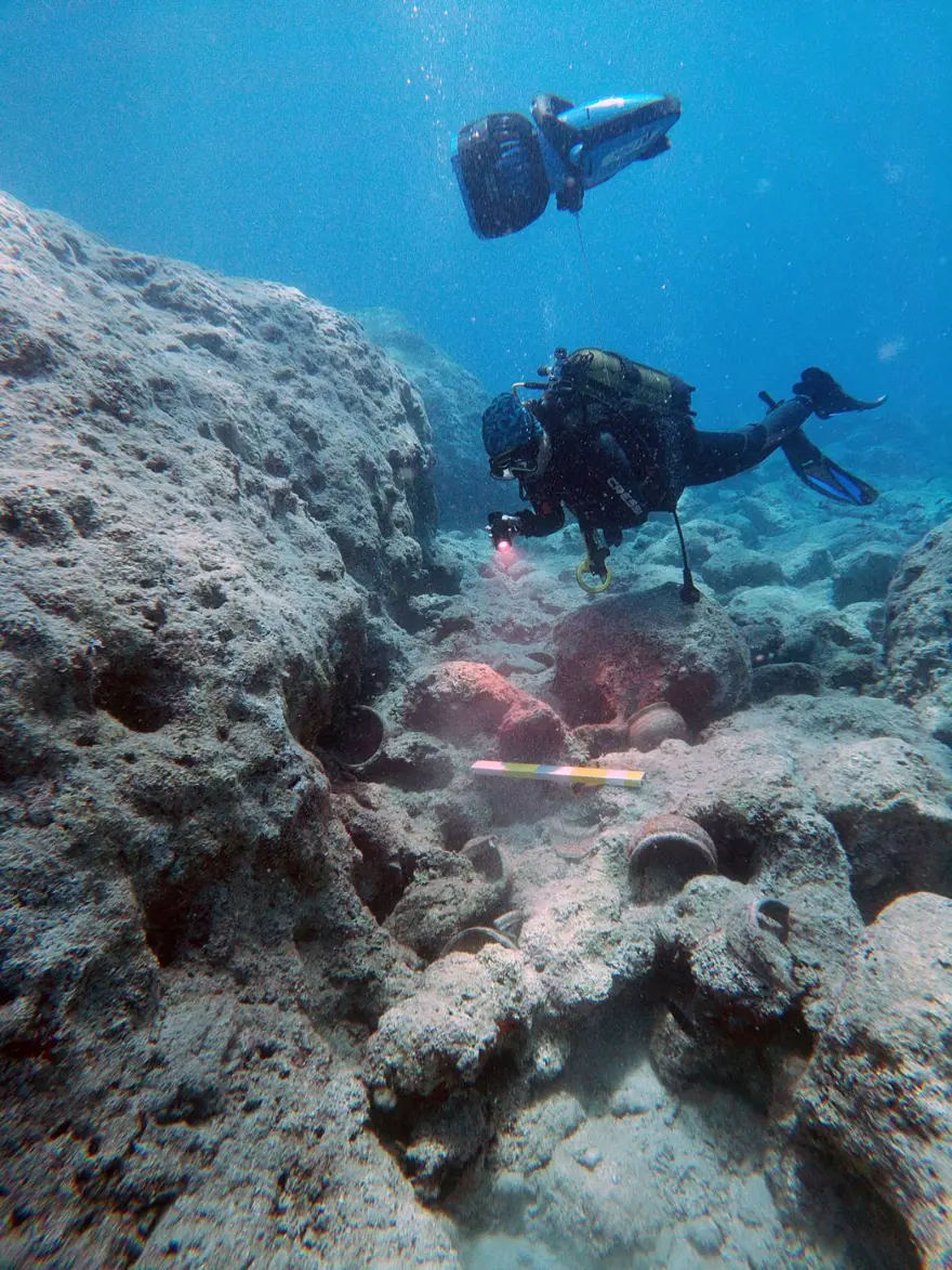 Osmanlı savaş gemisi batığı bulundu 8