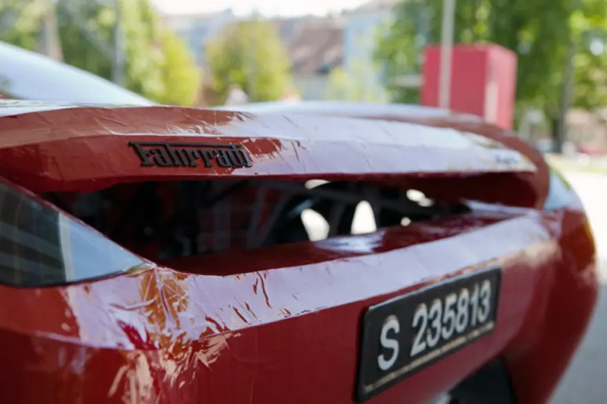 Dünyanın en yavaş Ferrari'si 12