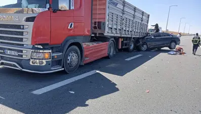 Aksaray'da feci kaza: 2 ölü, 1 yaralı