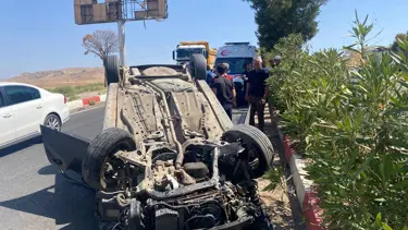 Siirt’te trafik kazası: 1 yaralı