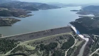 Bayramiç Barajı'ndan sevindiren haber: Su seviyesi yüzde 100'e ulaştı