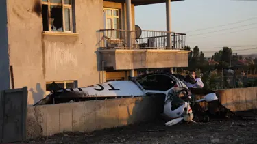 Ankara'da eğitim uçağı düştü: 1 ölü