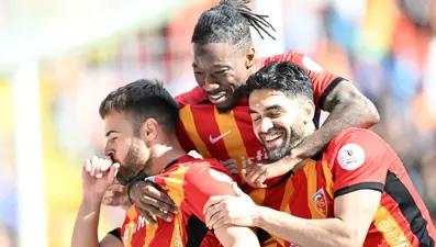 Düşme hattındaki Kayserispor'dan Başakşehir karşısında kritik galibiyet