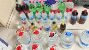 Tokat'ta sahte içki operasyonu: 2 gözaltı