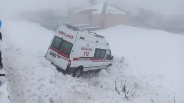 Bingöl'de ambulans şarampole düştü: 6 yaralı