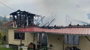 Elektrik kaçağı yangın çıkarttı