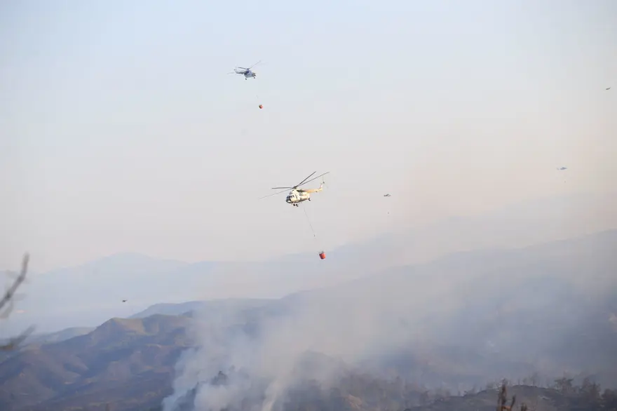 Cumhurbaşkanı Erdoğan: Marmaris'teki orman yangını büyük oranda kontrol altında 29