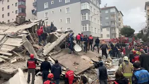 Kartal'da bina çökmesi: Yaralıların isimleri belli oldu