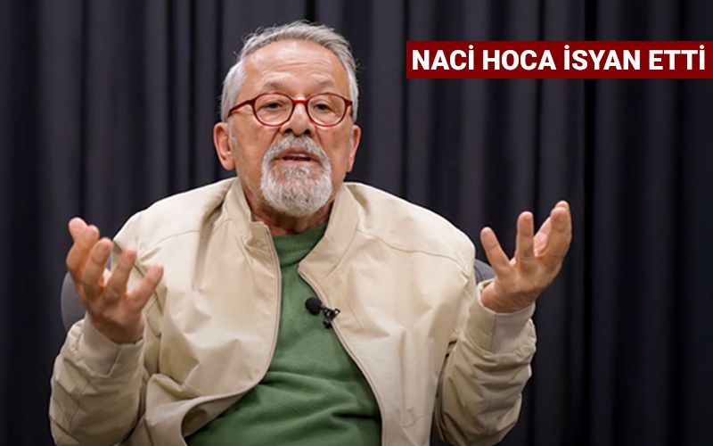 Prof. Dr. Naci Görür isyan etti: Bunu diyen bilim adamı olamaz!