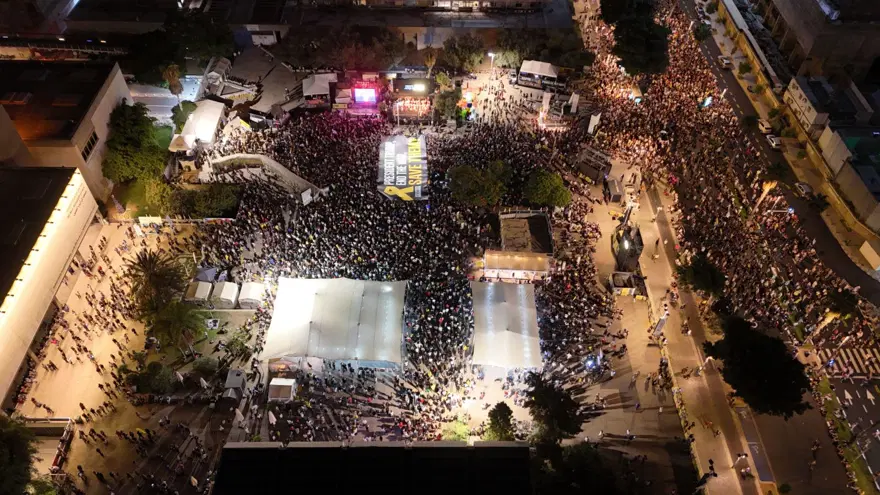 İsrail'de Gazze protestosu: Tel Aviv'de yüzlerce kişi toplandı 6