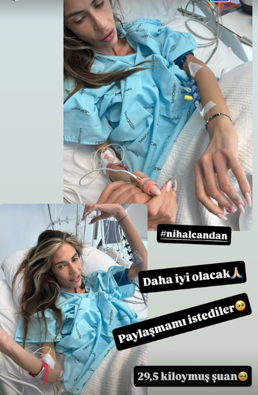 Yoğun bakıma kaldırılan Nihal Candan 29 kiloya kadar düşmüş 4 Yoğun bakıma kaldırılan Nihal Candan 29 kiloya kadar düşmüş 4
