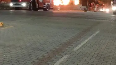 Tuzla'da kimyasal madde üreten fabrikada yangın