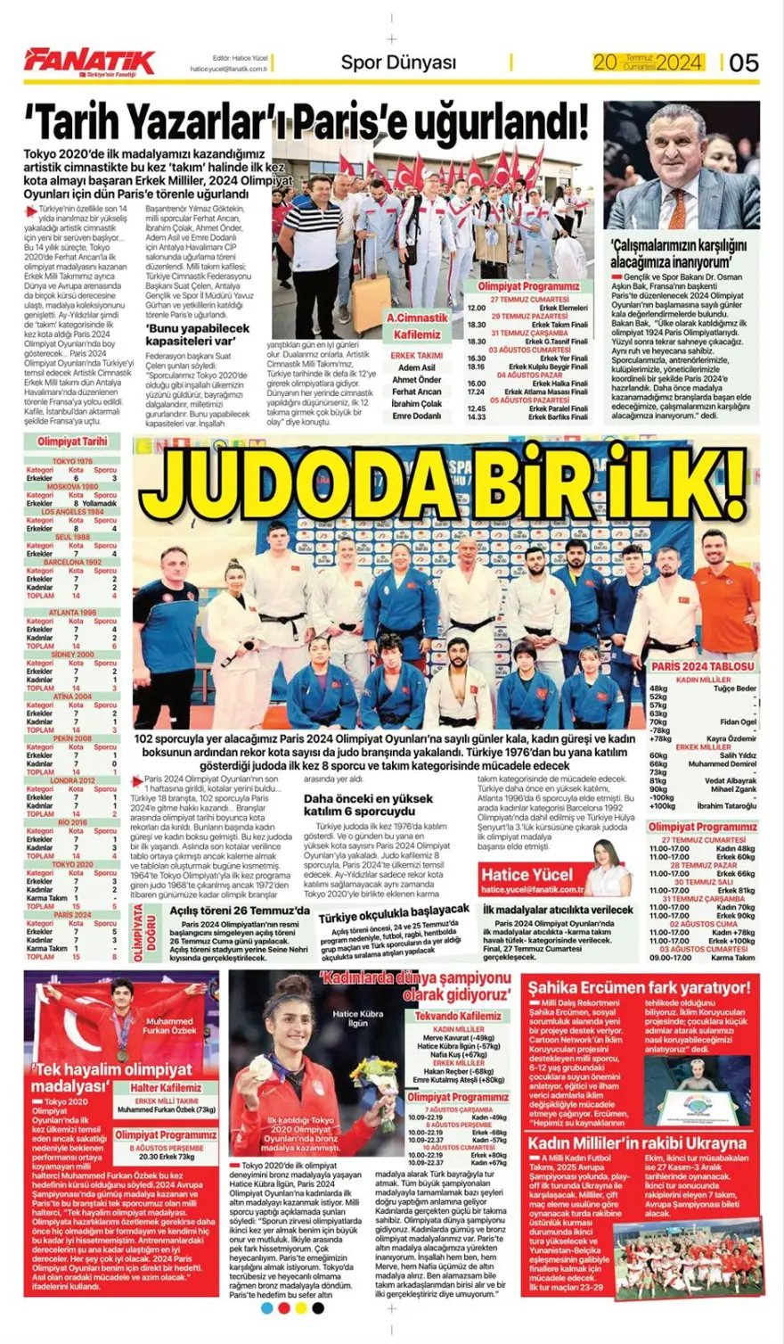 "Montella kalıyor yabancı kuralı değişiyor" (20 Temmuz 2024 spor manşetleri) 12 "Montella kalıyor yabancı kuralı değişiyor" (20 Temmuz 2024 spor manşetleri) 12