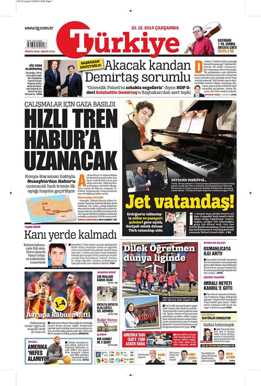 Gazete manşetleri 15