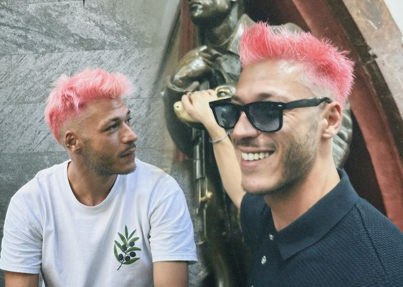 Kubilay Aka pembe saçlarından vazgeçti, eski haline geri döndü