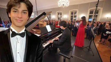 Genç piyanist Can Saraç'tan gururlandıran başarı: Ülkeme sözüm vardı