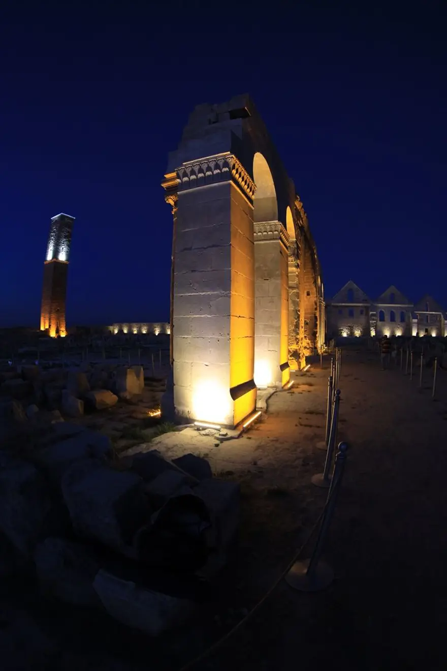UNESCO Dünya Miras Geçici Listesi'nde bulunan Harran Ören Yeri'ne ışıklandırma 6