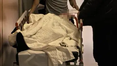 Karnına koyduğu sıcak su torbası patladı