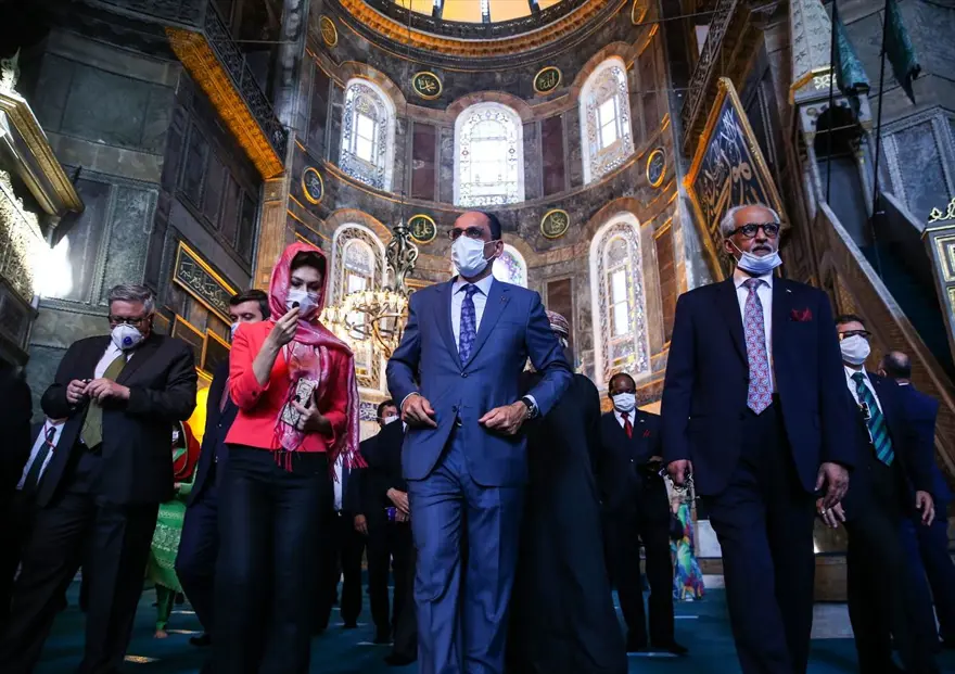 Büyükelçilere Ayasofya turu 6 Büyükelçilere Ayasofya turu 6