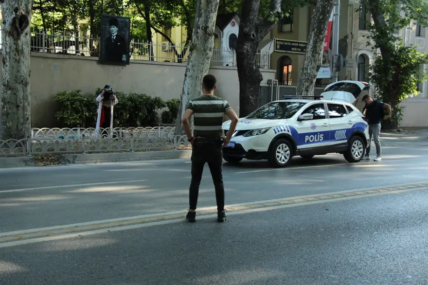Dolmabahçe'de hareketli anlar 4