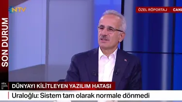 Yazılım kaosunun Türkiye'ye etkisi | Bakan Uraloğlu: Sistem tam normale dönmedi ama hayatı kilitleyen noktada değil