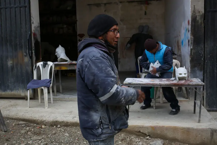 Bolivya'daki heykeltıraş, çizgi roman ve film karakterlerini yeniden oluşturuyor 6 Bolivya'daki heykeltıraş, çizgi roman ve film karakterlerini yeniden oluşturuyor 6