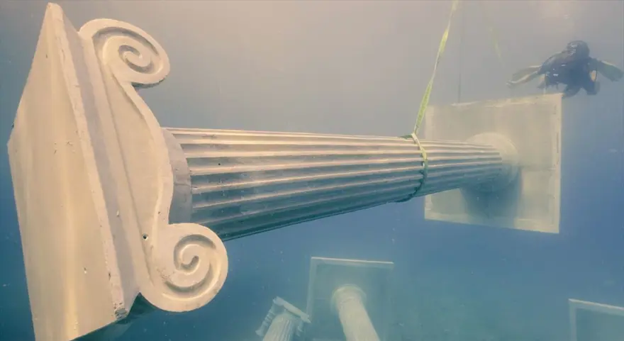 Likya uygarlığının yitik eserlerinin kopyaları Kaş'taki su altı parkında sergilenecek 7 Likya uygarlığının yitik eserlerinin kopyaları Kaş'taki su altı parkında sergilenecek 7