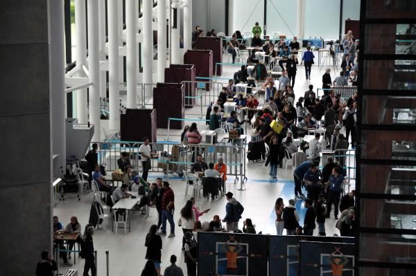 İstanbul Havalimanı'nda kurulan sandıklarda seçim sonuçları belli oldu