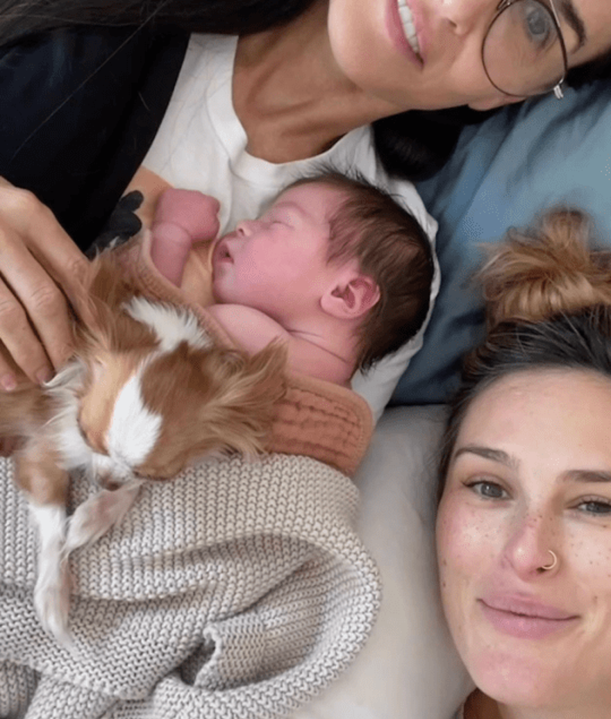 Demi Moore doğum anında kızının yanındaydı 3