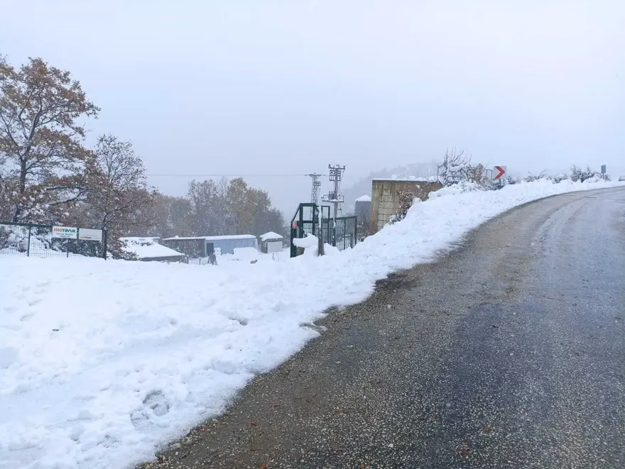 Kar kalınlığı 20 santimetreye ulaştı: "Sabah uyandığımızda her yer bembeyazdı" 1