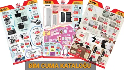 BİM 18 Nisan Aktüel Ürünler Kataloğu: Cuma günü elektronik ürünler, dolap, ayakkabılık, televizyon geliyor