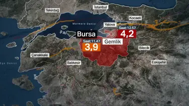 Bir saat arayla iki sarsıntı: Bursa'da büyük bir deprem bekleniyor mu?