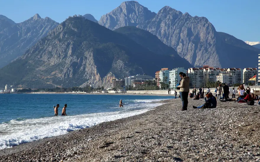 Yılın ilk gününde deniz keyfi 20