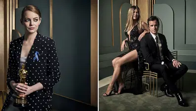 Vanity Fair Oscar partisinden ünlülerin özel fotoğrafları