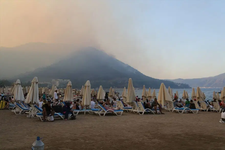 Yangın çıkan iller: Antalya, Adana, Mersin,Muğla, Osmaniye ve Kayseri 'de orman yangınları 33