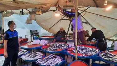 Balıkçıların mavi ışık oyunu zabıtaya takıldı