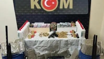 Gaziantep'te uyuşturucu ve kaçak silah operasyonu: 1 kişi tutklandı