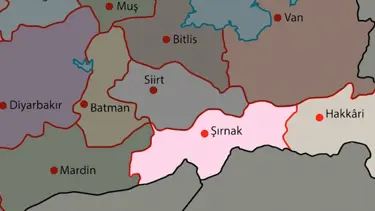 Hakkari ve Şırnak il olmaktan çıkarılıyor