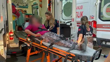 Taşlı ve bıçaklı saldırıya uğrayan kadın yaralandı