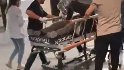 Doktordan sedye üzerinde hayat kurtaran müdahale