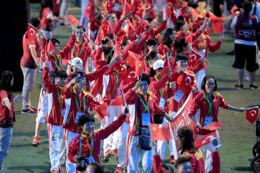 23'üncü Yaz İşitme Engelliler Olimpiyat Oyunları açılış seremonisi ile başladı 5