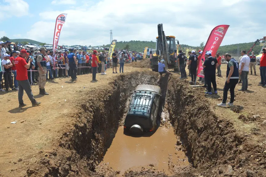 Yaylada off-road yarışlarına yoğun ilgi Yaylada off-road yarışlarına yoğun ilgi