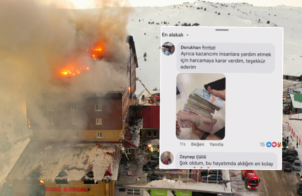 Vicdansızlıkta yeni boyut! Yangın felaketini bahis sitesi reklamına malzeme yaptılar: “Ben buradan kazanıyorum sen de dene”