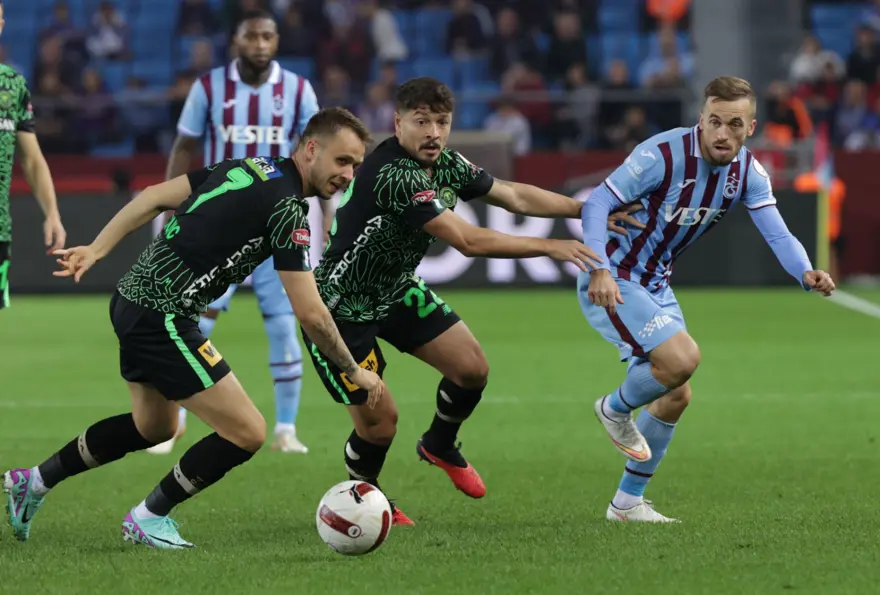 Trabzonspor, TÜMOSAN Konyaspor'u mağlup etti 4 Trabzonspor, TÜMOSAN Konyaspor'u mağlup etti 4