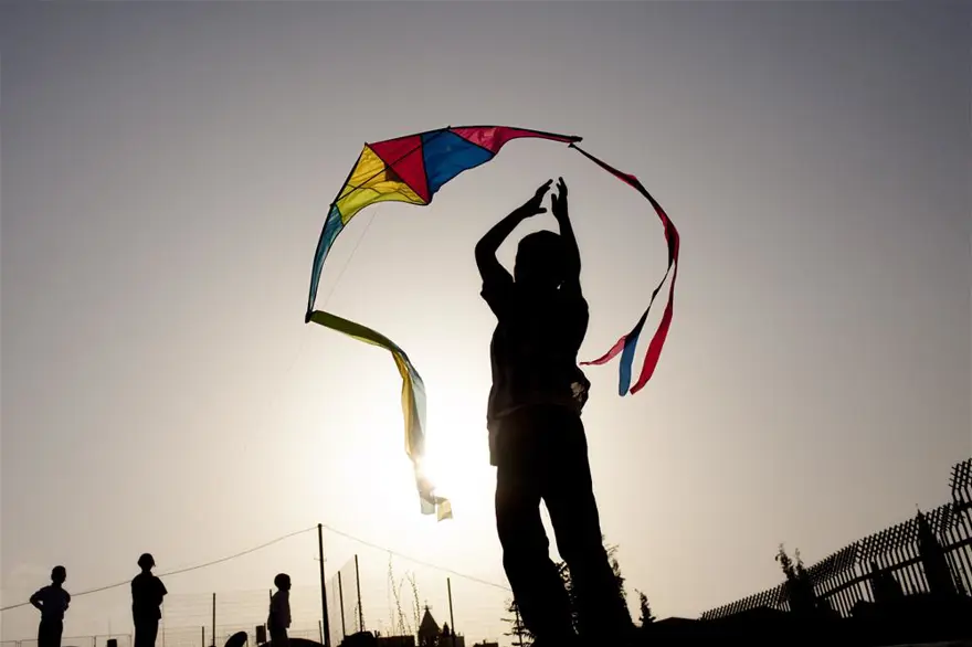 Gazze'de uçurtma şenliği 4