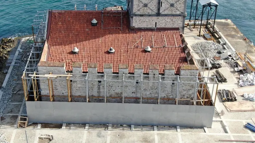 Kız Kulesi’nin restorasyon çalışmalarında sona doğru 7 Kız Kulesi’nin restorasyon çalışmalarında sona doğru 7