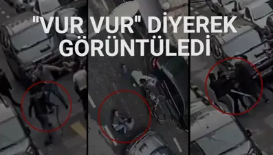 Kemer ve sopalarla birbirlerine girdiler